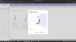 Making a Handwriting Font with Calligraphr and FontForge [upl. by Nemra676]