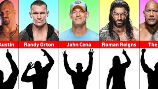 ICONIC Celebration of WWE Wrestlers [upl. by Ihab]