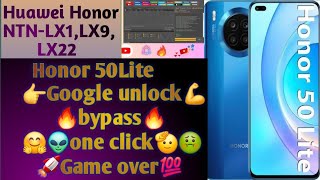 Huawei Honor 50 lite frp unlock 🫠👽  Honor 50lite google bypass🔥🫡  One click frp💪😎 GSMtech313 [upl. by Outhe]