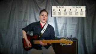 Easy Guitar Lesson  Strumming in 24 Time [upl. by Atiuqet]