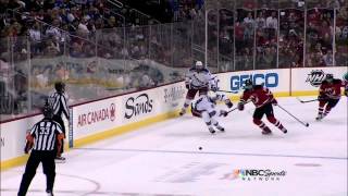 Ryan Carter Goal 52512 Devils vs Rangers NHL Playoffs [upl. by Piegari]