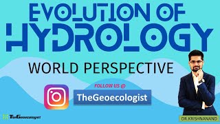 History of Hydrology World Perspective thegeoecologist [upl. by Booma987]