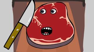 Charlie the Steak 2D  WELL DONE  animations [upl. by Seamus14]