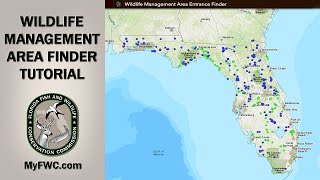 FWC Wildlife Management Area Finder Tutorial [upl. by Mya]