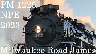 Pere Marquette 1225 North Pole Express Opening and Closing Weekends 2023 [upl. by Nomael]