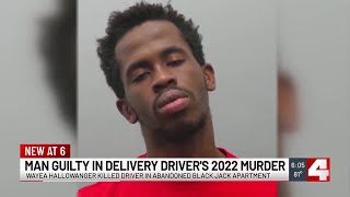 Man guilty in delivery drivers 2022 murder [upl. by Lakin]