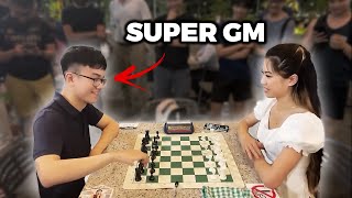 When An Undercover Grandmaster Challenges a Chess Youtuber [upl. by Ttayw]