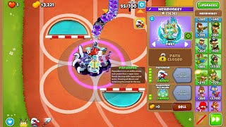 Black chimps medal with only mermonkey and sauda  Bloons TD 6 [upl. by Eugaet]