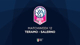 Serie A1 12  TERAMO  SALERNO [upl. by Leilamag]