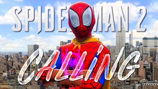 Metro Boomin  Calling  SpiderMan 2 Swinging on Music 4k60fps [upl. by Bidle489]