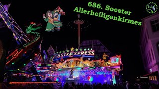 Allerheiligenkirmes Soest 2024 Impressionen [upl. by Niar]