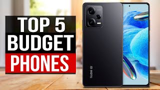 TOP 5 Best Budget Phones 2024 [upl. by Aneg173]