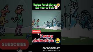 Madam found great history  But what this 🤡Funny animation 😂  subscribe funny animation shorts [upl. by Anon274]