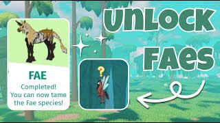 How To Unlock FAE TAMING amp Get Faes 🧚✨  Horse Life [upl. by Shannan]