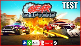 GEARSHIFTERS  TEST DE LHERITIER DE SPY HUNTER UN SHOOTEM UP EN VOITURE SWITCH PS4 XBOX ONE  FR [upl. by Aerdnac]