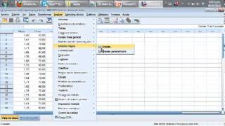 Corelacion de Spearman en SPSS [upl. by Rosalia]