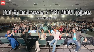 FGO 7th Anniversary x TYPEMOON Projects at Anime Expo 2024 [upl. by Ardnekan]