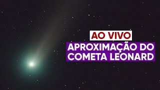 AO VIVO Passagem do cometa Leonard o Cometa de Natal [upl. by Gurevich991]