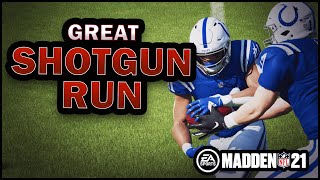 Use this Trick to Spark up your Run Game in Madden 21 [upl. by Lodovico]