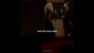 Calum Scott  Leona Lewis  You Are The Reason With Lyrics [upl. by Ikcir]