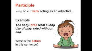 Verbals Gerunds Infinitives and Participles  Parts of Speech App [upl. by Alleyn299]