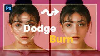 Photoshop Dodge and Burn Tool  How to Use Burn and Dodge Hindi  Urdu [upl. by Ferdinana]