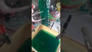 Nickel plating solution test GAROL MTV [upl. by Neelie]