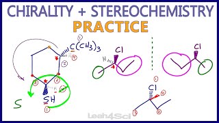 Chirality and Stereochemistry Practice Problems [upl. by Soma]