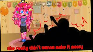 FNAF  She really didnt wanna make it messy  Meme  Gumdrop Angel  Fazbear Frigths  Gacha Club [upl. by Adamina]