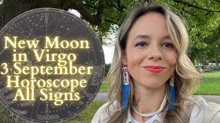 NEW MOON IN VIRGO 3 SEPTEMBER Horoscope All Signs Time to Clean Things Up [upl. by Ymeon]