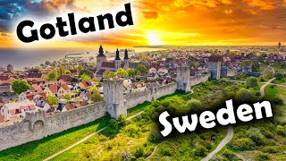 Gotland island Sweden  travel guide with history and natural attractions [upl. by Volnak673]