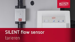 SILENT flow sensor  tarieren [upl. by Perri]