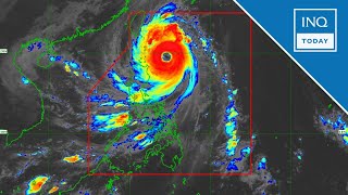 Leon now a super typhoon  INQToday [upl. by Emmy483]