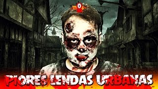 AS LENDAS URBANAS MAIS ASSUSTADORAS DO MUNDO [upl. by Orat78]