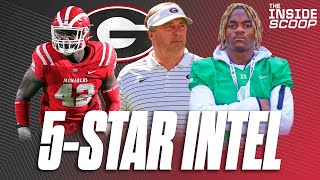 Georgia Bulldogs Top 5 Most Wanted Recruits  UGA Expert Info on Dawgs 2024 Recruiting Class [upl. by Ardelle]