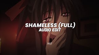 Shameless full  Camila cabello edit audio [upl. by Berglund]