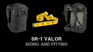 Coaxsher SR1 Valor Sizing and Fitting [upl. by Kare370]