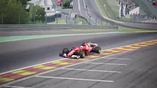 Assetto Corsa Ferrari SF70H  Spa [upl. by Lejna]