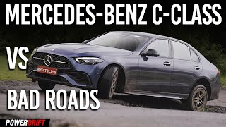 Can the MercedesBenz CClass Handle Bad Roads  PowerDrift Ultimate Test [upl. by Aitnahc]