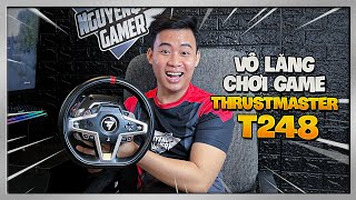 Đập Hộp Trải Nghiệm Vô Lăng Chơi Game quotThrustmaster T248quot Siêu Xịn Xò [upl. by Drageruaeb]