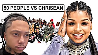 Primetime Hitla Reacts to 20 Guys Competing for Chrisean Rock [upl. by Vincents]