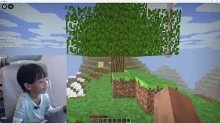 fist Video Hello Minecraft [upl. by Biles]