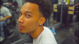 NEW YORK BARBER MASH UP MY TRIM  DARNELL VLOGS [upl. by Ax]