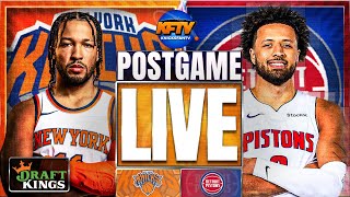 Knicks vs Pistons Post Game Show Highlights Analysis amp Caller Reactions  EP 535 [upl. by Henriques151]