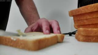 Slooow video of me Defrosting some Winco Bought Beef and buttering some Honey Wheat Bread 110224 [upl. by Artemed]