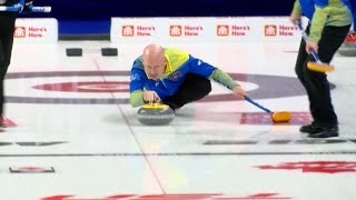 Kevin Koe and Team Alberta Undefeated So Far In Brier  March 7 2022  Micah Quinn [upl. by Ellezaj191]