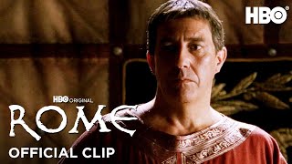 Julius Caesar Weighs A Truce With Pompey  Rome  HBO [upl. by Mccutcheon]