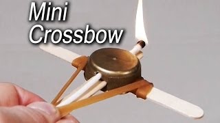 How to Make a Mini Crossbow [upl. by Dennett147]