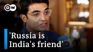 Indian government Were sticking with Russia  DW News [upl. by Fang508]