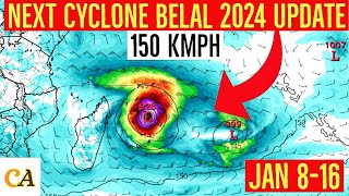 Next Cyclone Belal to Form in Indian Ocean  Meteo Mauritius Update  4 January 2024 [upl. by Karla]